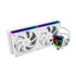 Thermalright Frozen Infinity 240 White CPU Water Cooler,240 Aio CPU Cooler, Double
