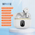 Wireless Earbuds Bluetooth 5.3 Headphones, X87 Waterproof Stereo Ear Buds with Microphone, in-Ear Earphones with LED Power Display for iPhone/Andriod Cell Phone/Work/Sports, 40H Playtime