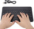 Mini Spanish Keyboard, 78 Keys Multifunctional Touchpad Storage & Presentation Materials