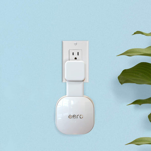 Outlet Wall Mount for eero 6 Dual-Band Mesh Wi-Fi 6 System, Space Saving, Easily Movable Holder (2 Pack)