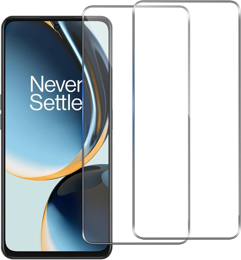 Screen Protector for OnePlus Nord N30 5G, 9H Hardness Tempered Glass Film, Anti-Scratch, Bubble Free, Case Friendly (2