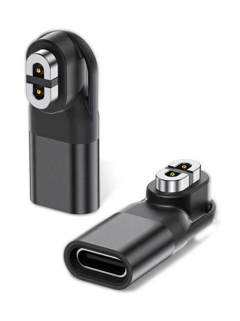 Seynli USB C Adapter Charger Twin Pack for Aftershokz Headphones: Compatible with Aeropex, OpenRun, OpenComm 2/UC.
