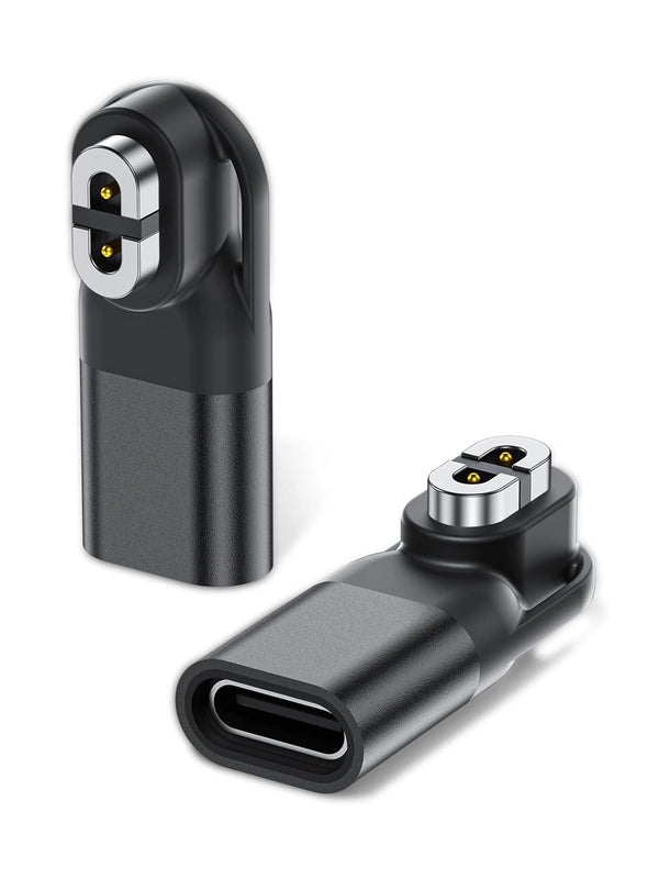 Seynli USB C Adapter Charger Twin Pack for Aftershokz Headphones: Compatible with Aeropex, OpenRun, OpenComm 2/UC.
