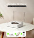 Vangoa 3.5mm CD Player for Home Small with HiFi Speakers, Portable Rechargeable CD Player Double Headphones Jack