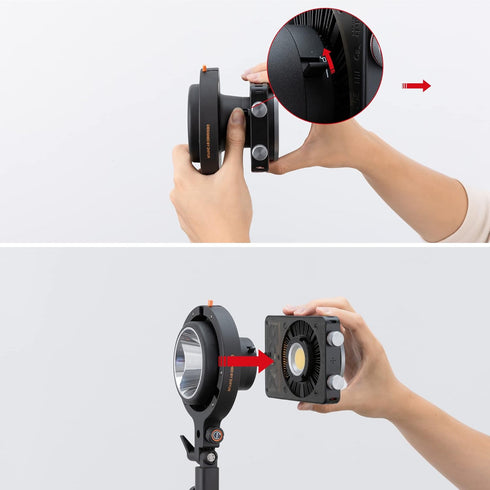 ZHIYUN Bowens Mount Adapter B with ZY Mount for CX100 / X60 / X100 Light