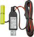 USB Power Converter DC Buck Boost Battery Eliminator for 1 to 4pcs 1.5V 3V 4.5V 6V AA AAA Connect Multi for LED Light,