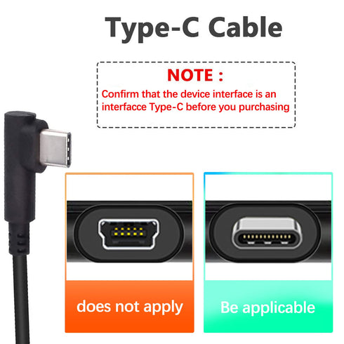 Adhiper PTH660 USB C Charging Cable Replacement, Data Sync Power Supply Cord for Wacom Intuos Pro PTH-860 PTH860