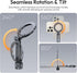 ULANZI MA07 1/4" 17/16/15/14/13/12 Magnetic Phone Tripod Mount for Magsafe, Aluminum Camera Phone Mount with Screw