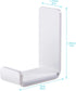 4 Pieces Headphone Hanger Hook Wall Mount with Adhesive Glues, Acrylic Holder for General Purpose Game Headphones
