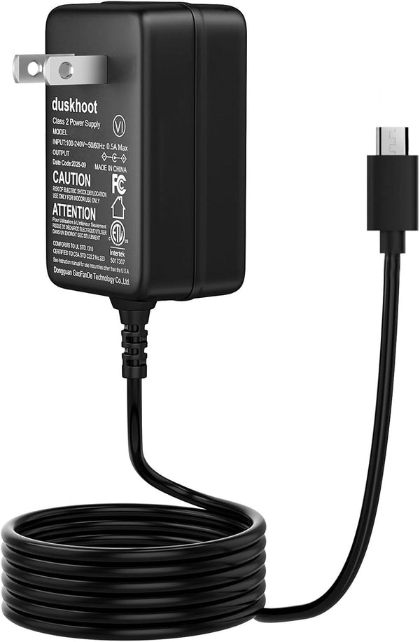 Duskhoot AC Adapter for Charging White Noise Machine D3 Pro HFD-W04 Sleep Sound