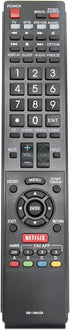 New RRMCGB118WJSA Remote Control for Sharp LED HDTV Models LC60C6600U, LC60EQ10U, LC60LE660U, LC60SQ10, and More