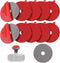 lasuroa 10pcs Heavy Duty Dash Cam Adhesive Pads, Round Double-Sided Adhesive Pads for