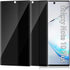 2 Pack Anti-Spy Tempered Glass Privacy Screen Protector for Samsung Galaxy Note10 Plus 5G, 9H Hardness, Case Friendly.