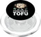 Tofu Vegan Humor Powered by Tofu Funny Vegan Plant Protein PopSockets PopGrip for MagSafe