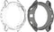 RuenTech Case Cover for Garmin Fenix 6X/6X Pro - TPU Protective Case Frame for Fenix 6X Smart Watch in Black &