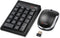 MCSaite Wireless Numeric Keypad & Mouse Combo - Wireless Number Pad Keyboard and Mouse for Laptop Desktop