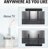 Mounting Dream Soundbar Mount for SONOS Beam - Easy Access Design with Sliding Block