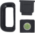 A6700 Tbest Camera Viewfinder Eyepiece Eye Cup Professional Durable Comfortable Eyecup with Hot Shoe Cover and Level