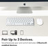 Macally Backlit Bluetooth Keyboard, Small Wireless Keyboard for MacBook Pro/Air, iMac