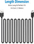6FT Micro USB Cable for Fire Tablets (1st-8th Gen) - Compatible with HD & Kids Tablets 4th-8th, Charger Cord.