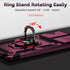 AYMECL Galaxy Note 20 Phone Case, Samsung Note 20 Case with 2 Pcs Self-Healing Film, Slide Camera Cover, Magnetic Ring