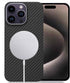Aramid Fiber Case for iPhone 15 Pro Max - Carbon Fiber Texture, Compatible with MagSafe, Super Slim Light Protective