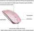 Bluetooth Mouse for iPad Pro, iPad Air, MacBook Pro, MacBook Air, Chromebook, Windows Notebook, HP PC