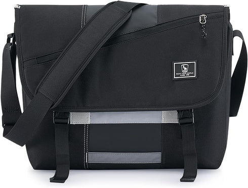 OIWAS 17 Inch Laptop Messenger Bag for Women, Casual Crossbody Satchel Shoulder Bag, College Travel Office Briefcase