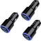 Car Charger Fast Charge, 3Pack 4.8A Rapid Car Phone Charger Cigarette Lighter USB Charger for iPhone 15 14 13 12 11 Pro
