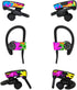 Skin Compatible with Dr Dre Powerbeats3 Wireless Headphones, Colorful Flowers, MightySkins Protective Vinyl Decal Wrap