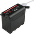 Kastar 1-Pack NP-F980EXP Battery and LTD2 USB Charger, Compatible with Bosma G1 Pro 8K Camera (MFT)