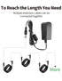 Tonton DC Power Extension Cable 1M - 5.5mm x 2.1mm Right Angle Female to Male Adapter Cord for IP Camera