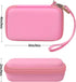 Case for Anker MagGo 3-in-1 Charging Station, Foldable Magnetic Battery Storage Holder Bag, Pink-Box Only