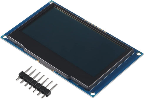 DWEII 2.4" 2.42 inch 128x64 SSD1309 7 I2C R3 OLED LCD Display Module Pin SPI/IIC Serial Interface for Arduino UNO DIY