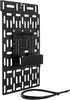 Mount-It! Cable Box Mount Behind TV | Adjustable Universal Mounting Bracket for