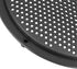Unifizz 4pcs 8'' Plastic Audio Speaker Cover Mesh Subwoofer Grill Protector Black for Auto Car