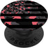 Phones Pop out USA American Flag Pink Grey Hunting Camo PopSockets PopGrip: Swappable Grip for Phones & Tablets
