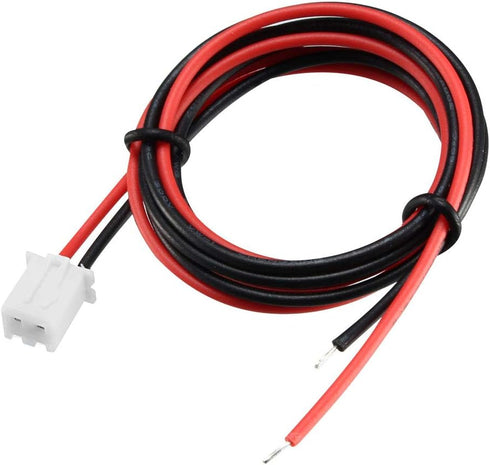 uxcell 10 Pcs Female 2P 2.54mm Pitch Jumper Wires, 50cm Ribbon Cables for Pic Breadboard DIY