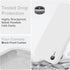 Vooii iPhone XR Case, Upgraded Liquid Silicone with Square Edges and Camera Protection - White