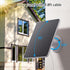 Solar Panel for WYZE Battery Cam Pro, 4W 5V Wireless Outdoor Panel with 10ft Micro USB Charging Cable, Adjustable Mount