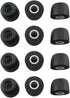 Zotech Memory Foam Replacement Earbuds, 6 Pair Ear Tips for JayBird BlueBuds X, X2 & X3 Sport Headphones (Large)