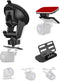 Rear Camera Mount (2 Pcs), Universal Adjustable Back Windshield Camera Mount, Dash Cam Rearview Camera Bracket for Car