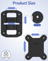 SZSDMY 2 Pack (BLACK2) Body Camera Mount,Universal Strong Magnet Cam Holder Stick to Clothes Prevent Moving,Compatible