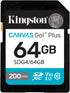 Kingston Canvas Go Plus 64GB SD Card | Up to 200MB/s | Class