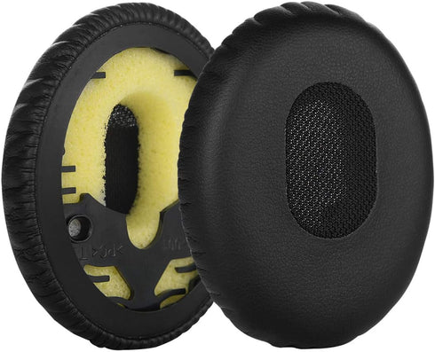 Geekria QuickFit Replacement Ear Pads for Bose On-Ear OE, OE1 Headphones Ear Cushions, Headset Earpads, Ear Cups Cover Repair Parts (Black)