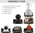5 inches TXEsign Speaker Shelf Mount Small Floating Shelf Small Shelf Stand for Speaker, Webcam, Action Figures Acrylic