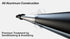 Fugetek 62" Professional Selfie Stick Tripod, Stable 4 Leg Design, Bluetooth Remote, Lightweight, Compatible with