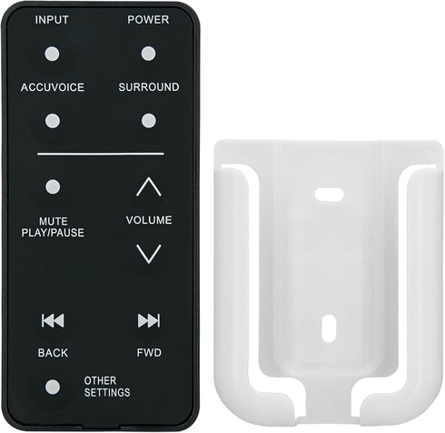 Replacement Remote Control for ZVOX Accuvoice - AV157 AV257 AV200 AV357 AV355 SB380 SB400 SB500 SB700 SoundBar TV