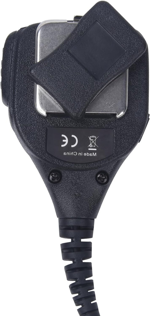 SL300 Radio Speaker Mic Shoulder Handheld Lapel Microphone with 3.5mm Audio Jack for Wave TLK-100 SL3500e SL7550e