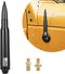 MFC 5.7" Black Antenna Mast - Compatible with Jeep Wrangler JK JL TJ Gladiator JT 1997-2024 Heavy Gauge Aluminum